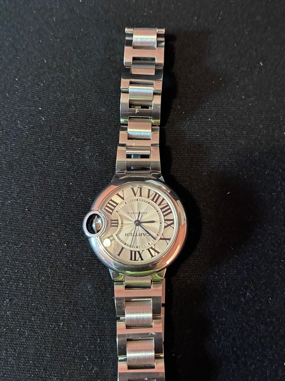 Stainless Steel 33mm Ballon Bleu De Cartier Automatic Watch - Picture 4 of 6